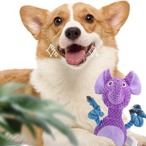 Juguete Masticable para Perros con Estampado de Animales de Dibujos Animados, Material de Felpa Suave para Entrenamiento de Masticación, Superventas - Product Image 6