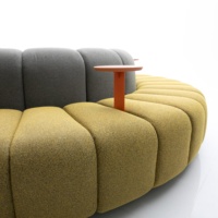 Canapé Rond Moderne pour Salon de Bureau, Hall d'Entrée, Centre Commercial, Banque, Zone d'Attente, Réception, Bureau, Café, Restaurant