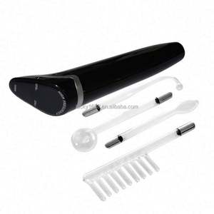 Baguette faciale portable sans fil à haute fréquence, thérapie de soins de la peau anti-âge à domicile, peigne à haute fréquence pour cheveux - Product Image 6