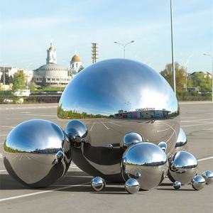 Bola de acero inoxidable para colgar, decoración, 100mm - Product Image 3