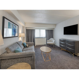 Proveedor de muebles de <span class=keywords><strong>hotel</strong></span> Crown <span class=keywords><strong>Plaza</strong></span> Juegos de habitaciones de invitados de madera modernos Muebles de hospitalidad personalizados para Hoteles de negocios - Product Image 2