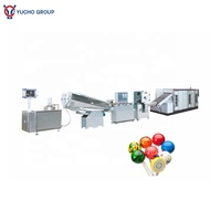 Nouvelle machine à fabriquer des sucettes caramel en acier inoxydable 304 Yucho YC-GDT150 entièrement automatique avec moteur servo, formage et dépose par matrices