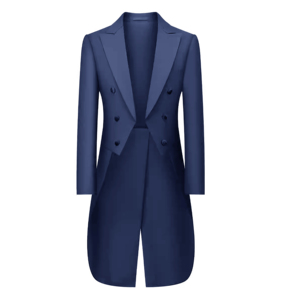 <span class=keywords><strong>Esmoquin</strong></span> para Caballero, Traje de Gala para Boda, Frac Negro, Vestido de Noche Negro para Hombres - Product Image 4