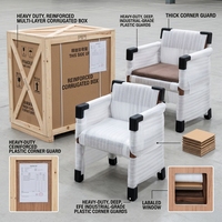 Chaise d'appoint rembourrée en bois de style moderne du milieu du siècle, écologique, pour salle à manger, bureau à domicile et mobilier d'hôtel
