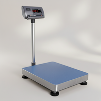 Báscula Digital de Banco YESSCALE con Capacidad de 300 kg, Pantalla LED/LCD, Personalizable OEM/ODM, Construcción de Acero Q235, 1 Año de Garantía