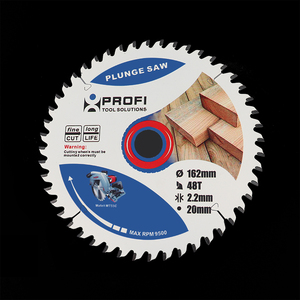 Hoja de sierra de corte cruzado para madera, 160mm - Product Image 6
