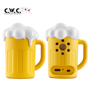 Haut-parleur sans fil tendance <span class=keywords><strong>et</strong></span> amusant, mini haut-parleur sans fil style bière, boîte de <span class=keywords><strong>son</strong></span> portable pour fêtes en plein air <span class=keywords><strong>et</strong></span> usage entre amis - Product Image 1