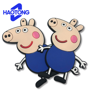 3D chuyển nhiệt Silicone nhãn với logo dập nổi Bền PVC cao su vá cho quần áo và bao bì - Product Image 6