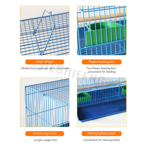 Hete Verkopende Kooi Voor Papegaai Kanarie Volière Grote Broedvogelkooi Met Zijdeur - Product Image 4