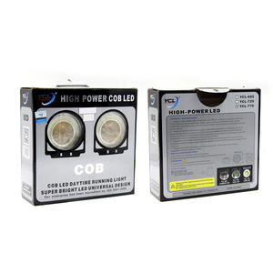 Fari Fendinebbia LED COB YCL con Lenti da 2,5 Pollici 70mm con Occhi di <span class=keywords><strong>Angelo</strong></span> 12V-24V Bianco e Blu Impermeabile IP67 per Auto Universali - Product Image 6