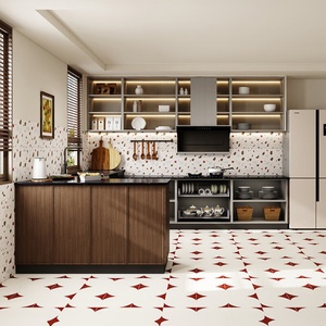 Affordable Luxury Multi-Functional All-in-One High-Quality Home Kitchen <b>Cabinet</b> | Wall-Mounted Kitchen Storage <b>Cabinet</b> - Product Image 2