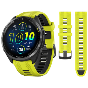<span class=keywords><strong>Bracelet</strong></span> de poignet de remplacement officiel bicolore pour <span class=keywords><strong>Forerunner</strong></span> 965 Sport <span class=keywords><strong>Bracelet</strong></span> en silicone pour montre Garmin <span class=keywords><strong>Forerunner</strong></span> 965 955 - Product Image 1