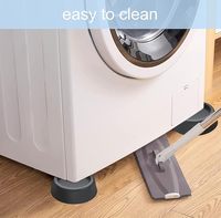 Coussinets de pied en caoutchouc pour machine à laver Amortisseurs de vibrations durables et résistants Réduction du bruit Anti-vibration Prolonger la durée de vie Silencieux pour