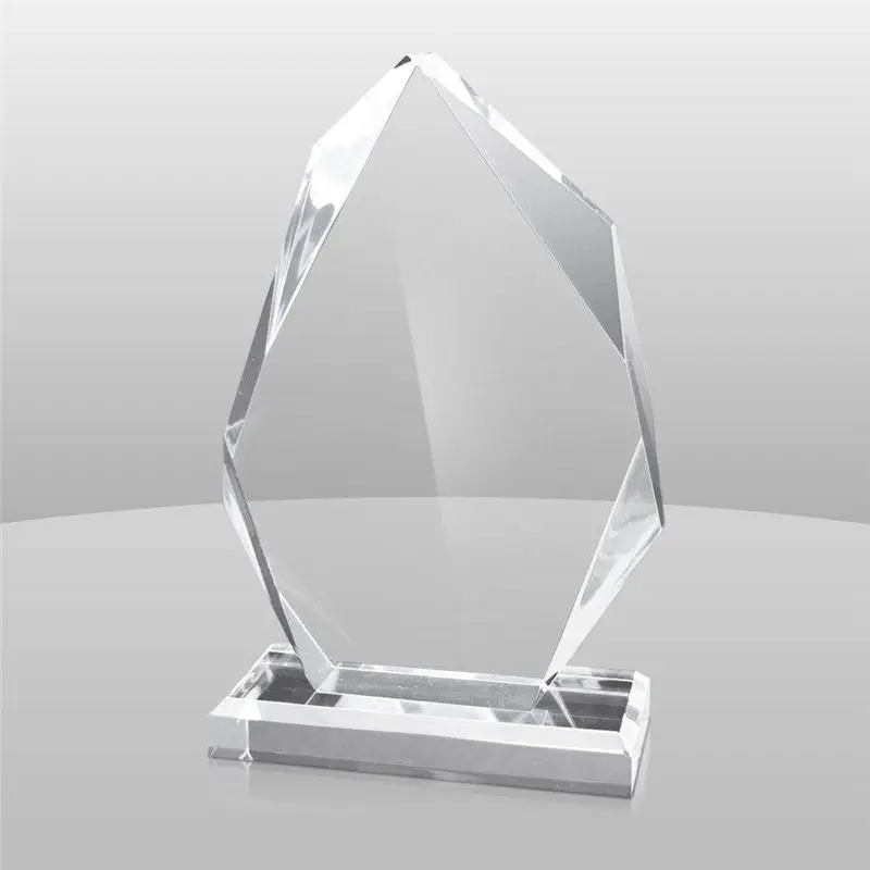 Premio acrilico personalizzato in fabbrica premio Lucite targa trofeo in bianco acrilico personalizzato