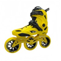Tricycle à roulettes pour adultes débutants, patins à roulettes d'extérieur, roues en PU de 110 mm