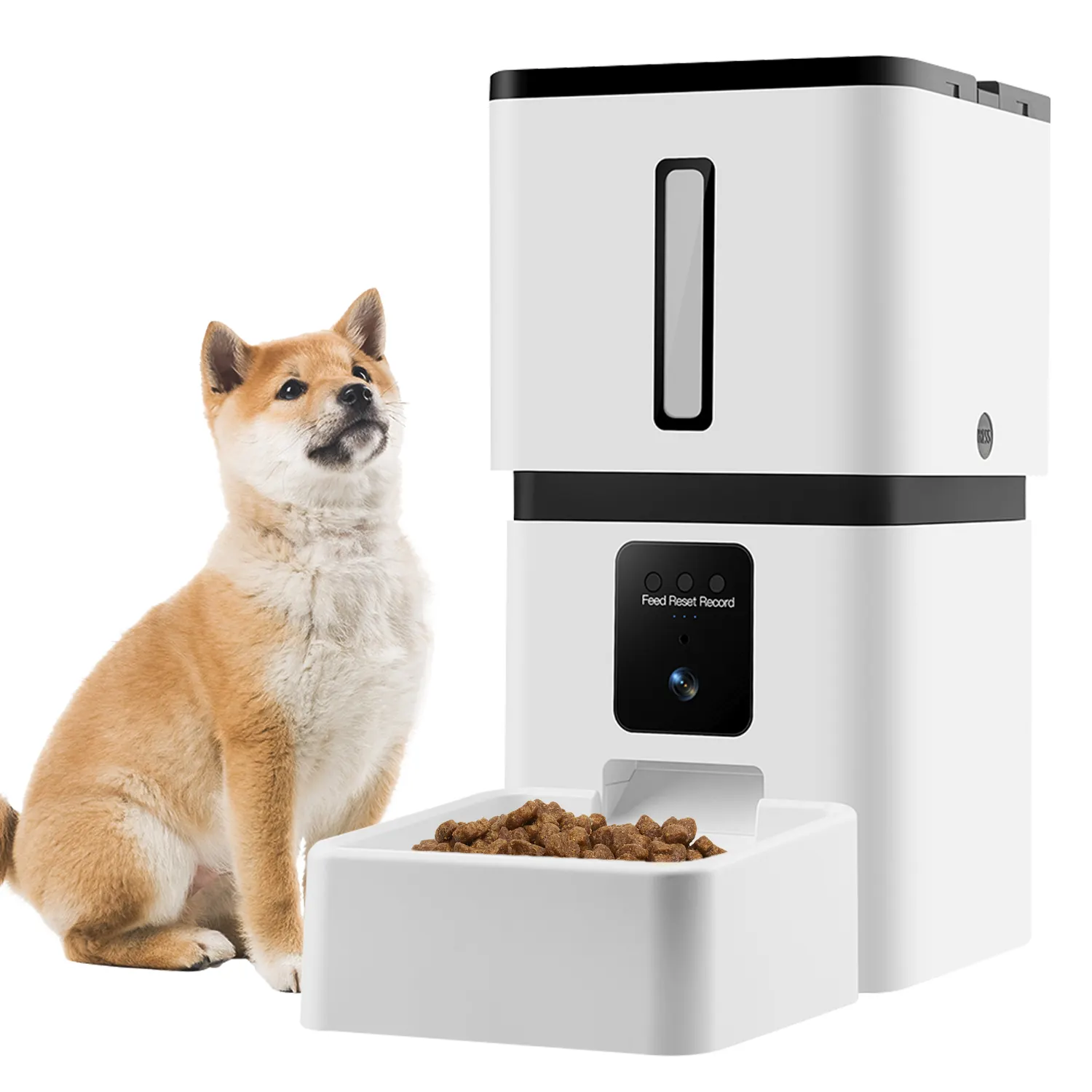 New Design Automatic Intelligent Pet Feeders Microchip Smart App Pet Feeder Cat And Dog Food Dispenser