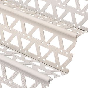 <span class=keywords><strong>Pvc</strong></span> Plástico No Malla metálica Acero inoxidable Estuco Enyesado Azulejo de cerámica Paneles de yeso 45 grados Bullnose Corner Bead Precio - Product Image 4