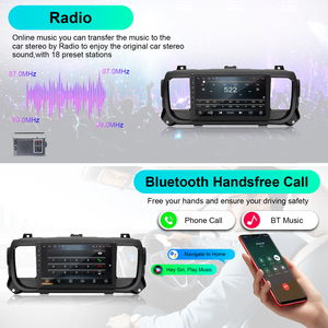 Autoradio Android GPS intégré avec écran OLED 2DIN pour Peugeot Traveller/Citroën Jumpy 3/Citroën <span class=keywords><strong>Space</strong></span> <span class=keywords><strong>Tourer</strong></span> 1 - Product Image 6