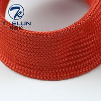 Funda DE PROTECCIÓN DE Cable de fibra óptica resistente al fuego, Cable ignífugo, de Cable Protector, tubería de aramida, correas huecas