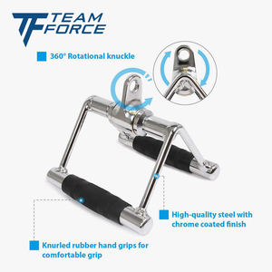 Accesorio para máquina de pesas, accesorio con <span class=keywords><strong>barra</strong></span> giratoria de cuerda de tríceps de rotación, Mango en V - Product Image 3