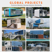 Toutes saisons, imperméable et coupe-vent, maison modulaire préfabriquée facile à installer, maisonnette portable pour le camping et les hôtels