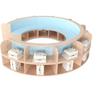 Ensembles d'étagères sur mesure, adaptés à l'affichage dans les maternelles, les crèches, les salles de classe, les salons et les bibliothèques - Product Image 6
