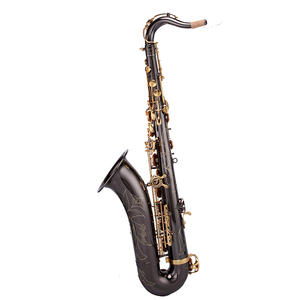 Vente en gros directe d'usine <span class=keywords><strong>Saxophone</strong></span> <span class=keywords><strong>ténor</strong></span> en nickel noir Sib très vendu - Product Image 2