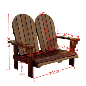 Sedia Adirondack con Braccioli in Stile Moderno, Set da Pranzo per Esterni in Legno di Teak, Arredamento da Giardino Fatto a Mano, Dimensioni Personalizzabili - Product Image 2