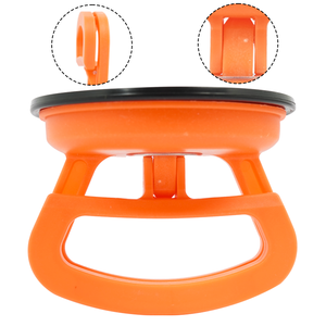 Sollevatore a ventosa in plastica arancione resistente per <span class=keywords><strong>riparazione</strong></span> ammaccature, aspiratore per piastrelle in marmo, per rimozione ammaccature carrozzeria <span class=keywords><strong>auto</strong></span>, attrezzi per veicoli - Product Image 1