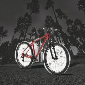 Bicicleta de Montanha Unissex de Alumínio 27.5'' de Taiwan, 14kg, Freio V Duplo e Pedal Comum - Product Image 3