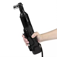 Clé à cliquet électrique au lithium 21V rechargeable, clé électrique à angle de 90 degrés, dispositif de rotation à angle droit 3/8