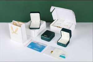 <span class=keywords><strong>1</strong></span>/4 - <span class=keywords><strong>3</strong></span>/4 CTTW認定ラボ成長ダイヤモンド5ストーンバンドリング女性用スパークリング18kソリッドゴールドアニバーサリーバンドスタッカブルB - Product Image 6