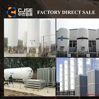 Réservoir de stockage d'oxygène liquide cryogénique de qualité médicale CJSE 2026, 20 m³, réservoir LOX pour système d'alimentation en oxygène hospitalier