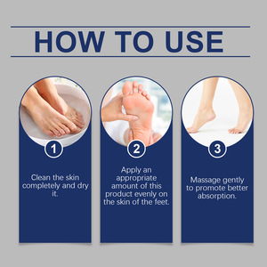 Douane facile et sûre à utiliser effet hydratant longue durée renforcer la barrière de la peau crème de soin des pieds - Product Image 3
