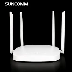 Nuovo router SUNCOMM 3G 4G LTE con scheda 2.4G WiFi 300Mbps 2 t2r Antenna router WiFi 4g lte con slot per sim card