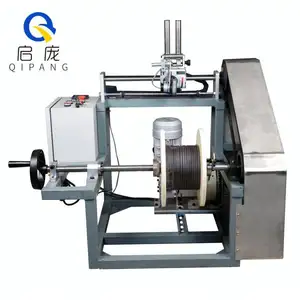 Machine de rebobinage de bobine de Qipang et machine d'enroulement automatique Machine d'emballage d'emballage de câble de Shanghai