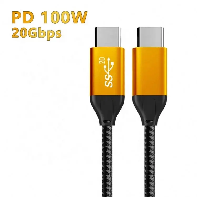 Fashion Del Cargador De Dato Carga For Cell Phone 100W Data Cable