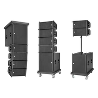 Dos vías 8 pulgadas interior fiesta Audio al aire libre equipo de sonido Dj música Line Array altavoces