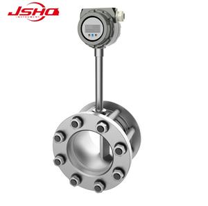 JSHQ HQLUGBフランジクランプ渦流量計4-20ma圧縮空気ステンレス鋼 +/-1% 精度 - Product Image 1