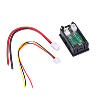 0.28"led DC0-100V 10A Digital Voltmeter Ammeter 2 in1 Multimeter 12V/24V Voltage Ampere Meter Volt Amp Gauge Panel Dual Display