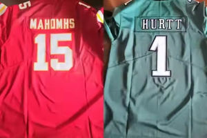 Jersey de Fútbol Americano Sublimado con Diseño Personalizado 2025, Uniforme Bordado para los 32 Equipos - Product Image 3