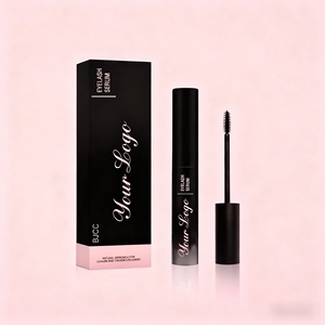 Natural Wholesale Custom Eye Brow Eyebrow <strong>Enhancer</strong> Grow Liquid <strong>Organic</strong> Lash Boost Growth Serum Private Label <strong>Eyelash</strong> Serum - Product Image 1