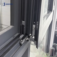 Ventana Corredera de Aluminio con Rotura de Puente Térmico, Doble Acristalamiento Low-E, Insonorizada, Impermeable, Diseño Artesanal, Calificada por Energy Star