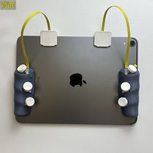 Tablet Game <span class=keywords><strong>Trigger</strong></span> 8 Finger Impresión 3D Gaming Controller Game Handle Grip para <span class=keywords><strong>Pad</strong></span> Tablet Shooter <span class=keywords><strong>Trigger</strong></span> Game - Product Image 2