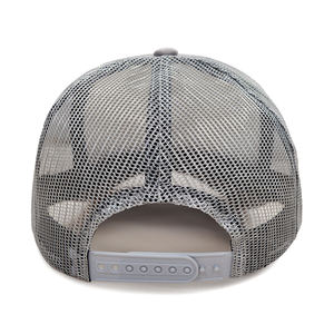 Gorra Trucker con Logotipo Personalizado, Diseño de Oso Vaquero del Oeste, Malla Gráfica Color Menta, Cierre a Presión, para Hombres, Deportes al Aire Libre - Product Image 4