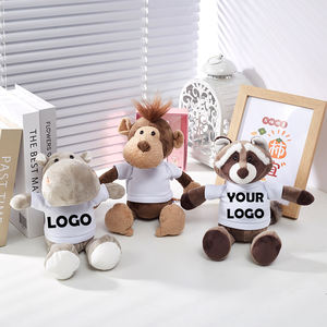 ตุ๊กตาสัตว์ป่าสั่งทำพิเศษ สิงโต ยีราฟ สุนัขจิ้งจอก ผ้าโพลีเอสเตอร์นุ่มพิเศษ ของเล่นตุ๊กตาผ้าฝ้าย PP ซักได้ ของขวัญวันเกิด สำหรับทุกเพศทุกวัย ARL 14+ - Product Image 1