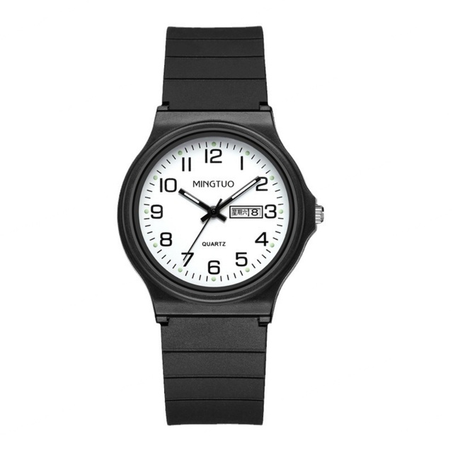 Fashion Simple Student Watch for Exam, Waterproof Luminous Quartz Watch, Casual Fashion Kids Watch for Boys