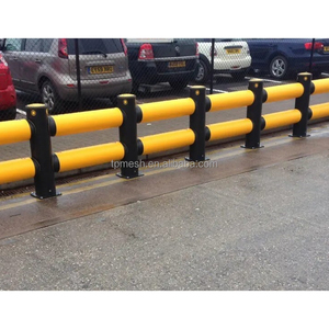Barriera di sicurezza in plastica resistente per il traffico barriera Guardrail di sicurezza in plastica flessibile di alta qualità HSJ - Product Image 6