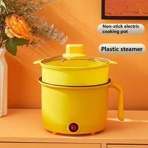 Poêle électrique domestique à revêtement antiadhésif épaissi 1,8 L avec couvercle en verre trempé pour usage domestique - Product Image 4