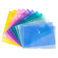 Belle impression de logo personnalisé écologique classeur transparent format A3 ou A4 ou A5 dossiers en plastique transparent